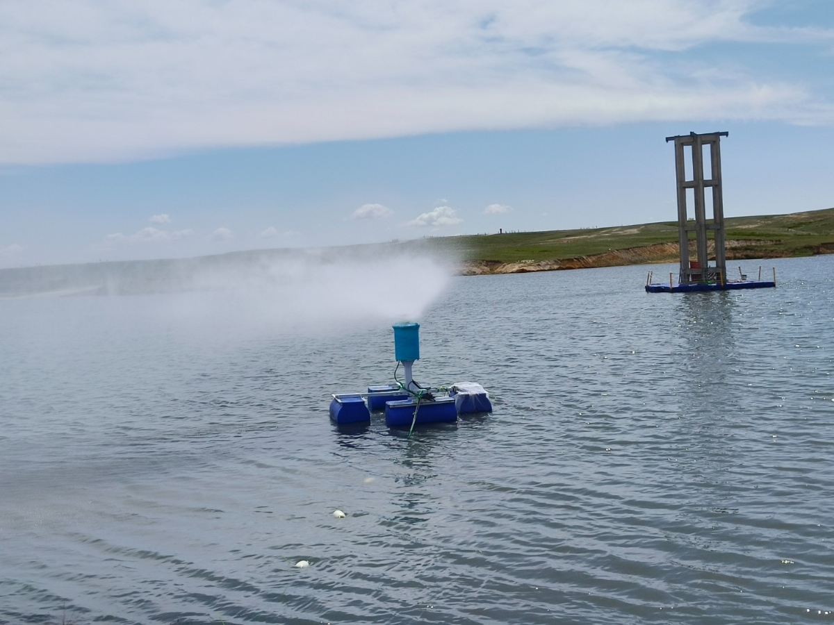 機械霧化蒸發(fā)器 含高鹽水蒸發(fā)塘蒸發(fā)特性研究